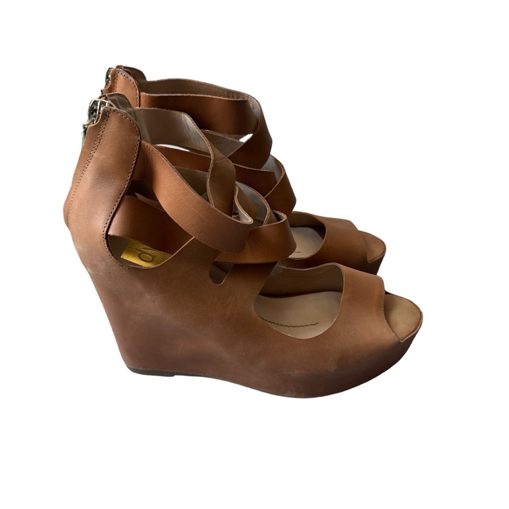 Leather Dulce Vita Platforms 10